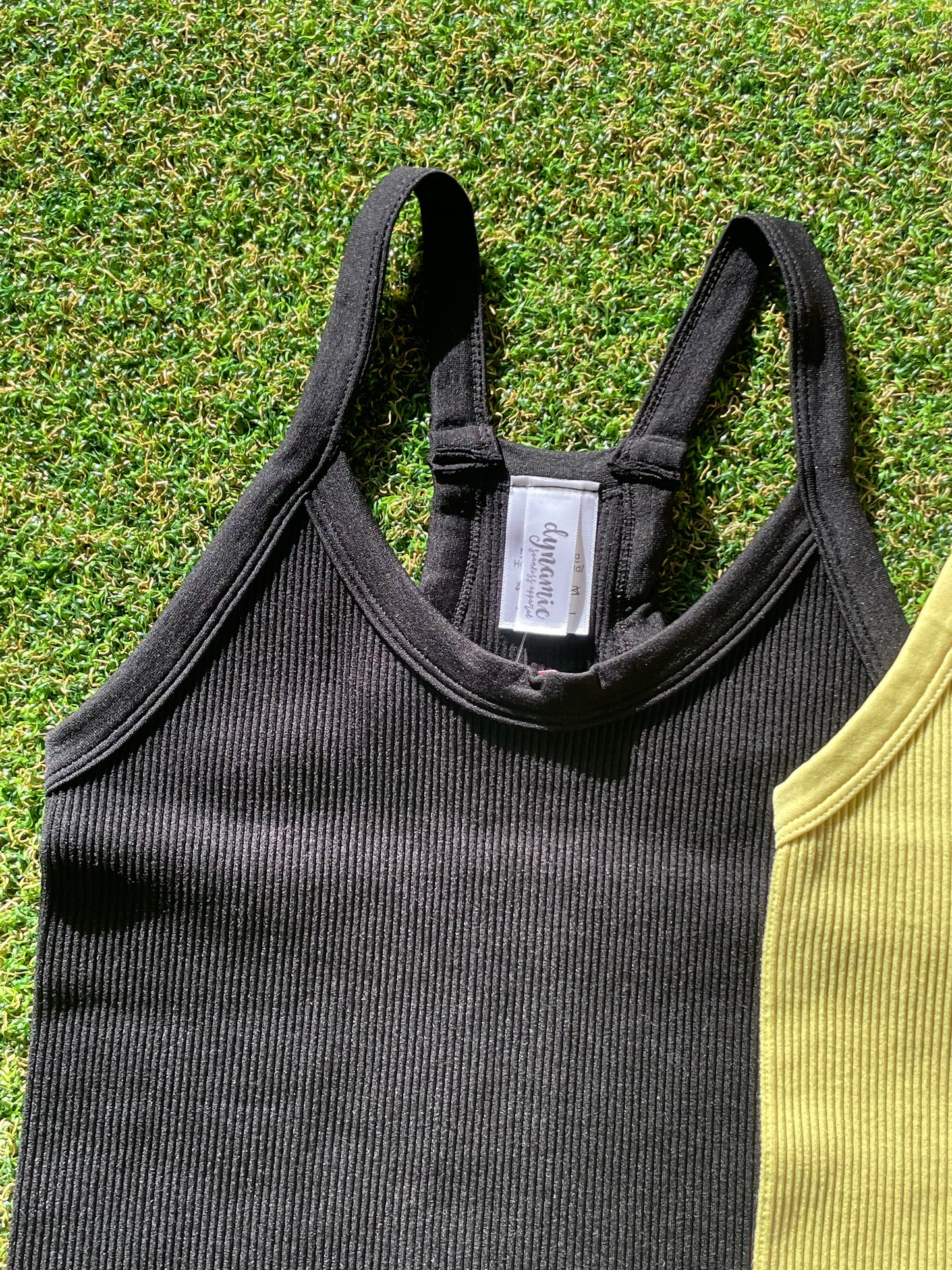 Ribbed High Back Bodysuit