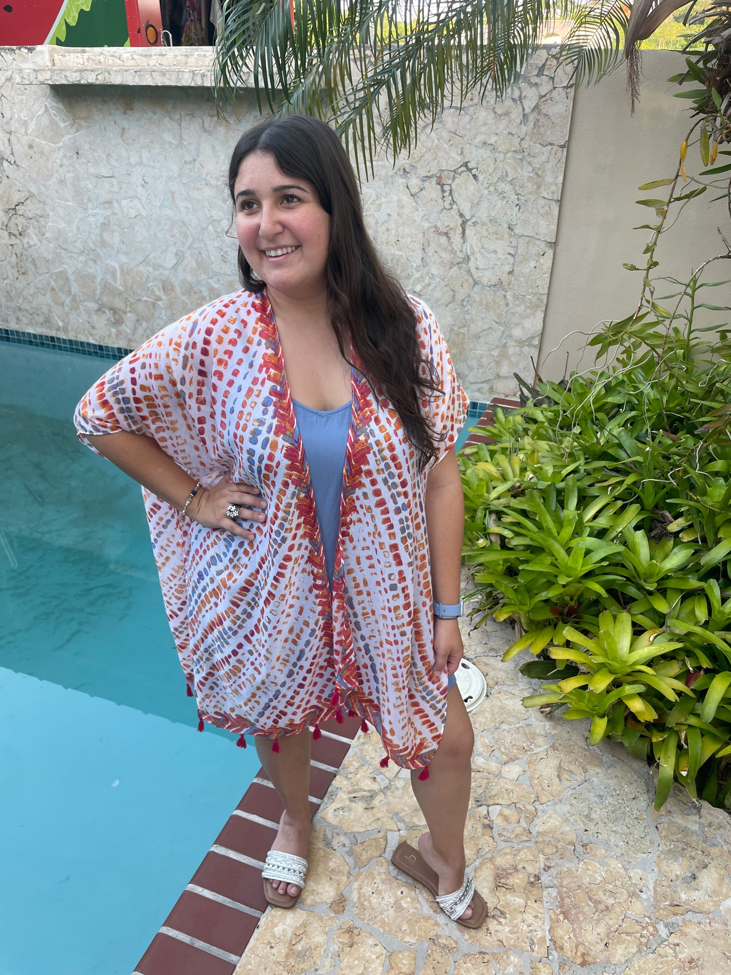 Kimono with Tassels