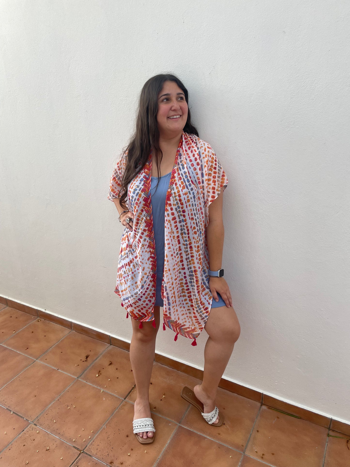 Kimono with Tassels