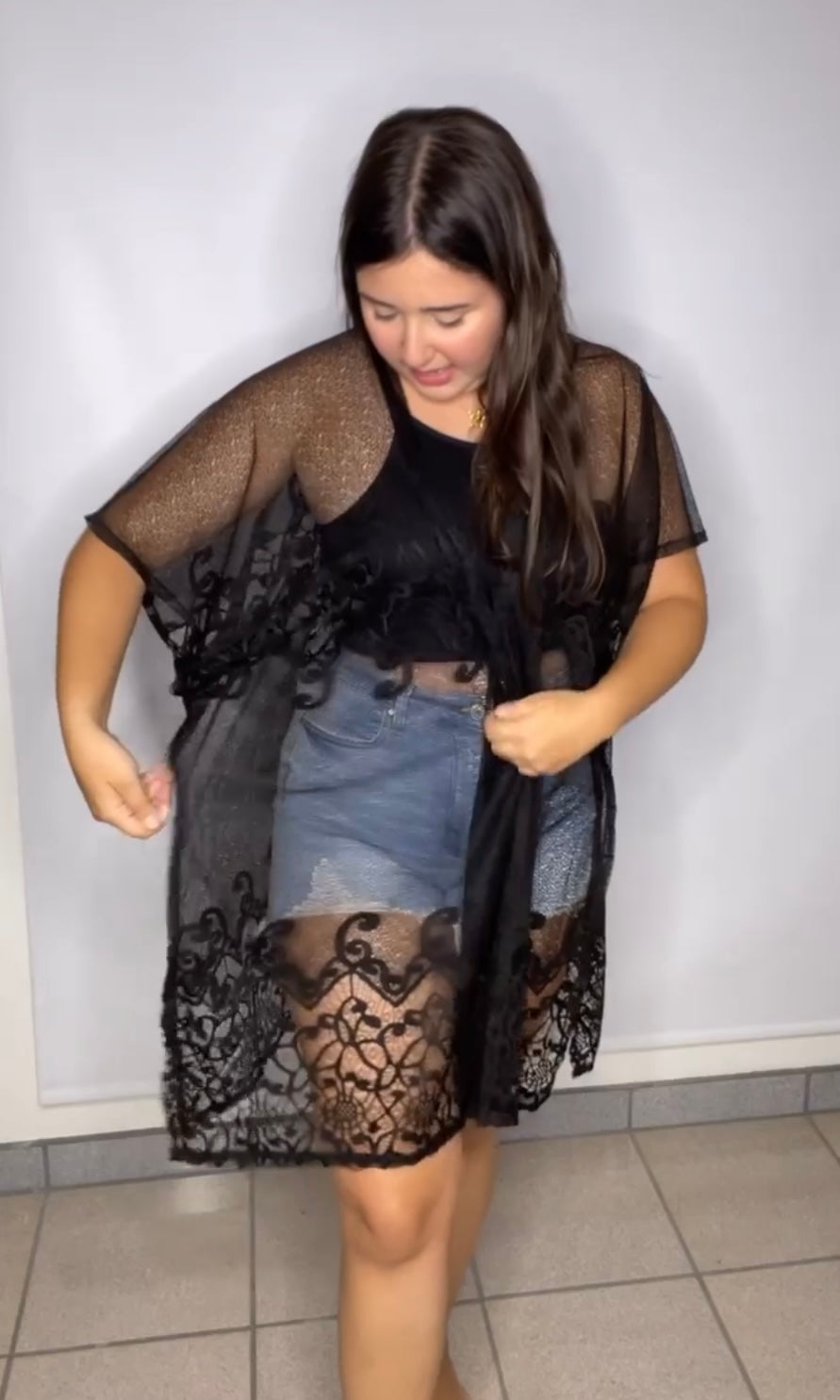 Kimono Doble Lace