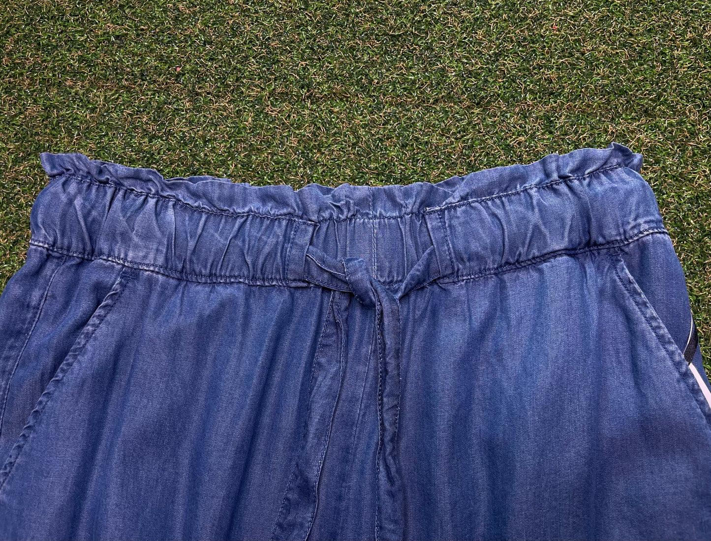 Denim Jogger Pants