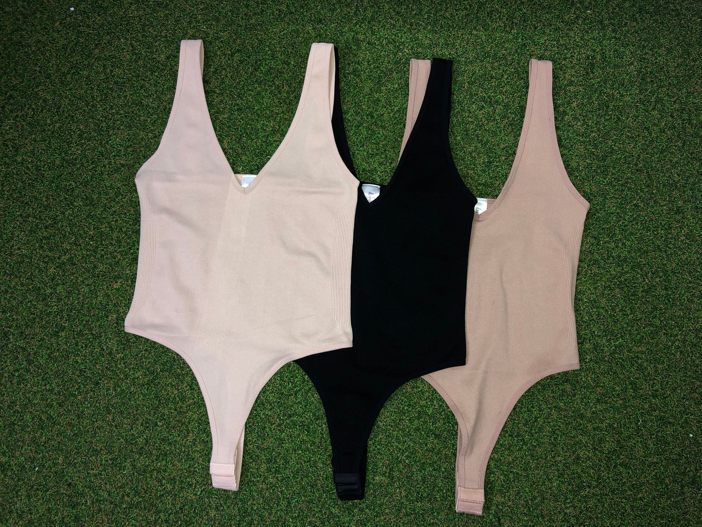 Regular V Neck Bodysuit