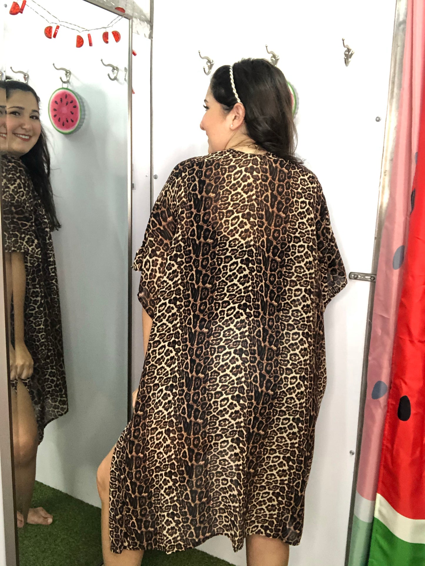 Kimono Leopard Print