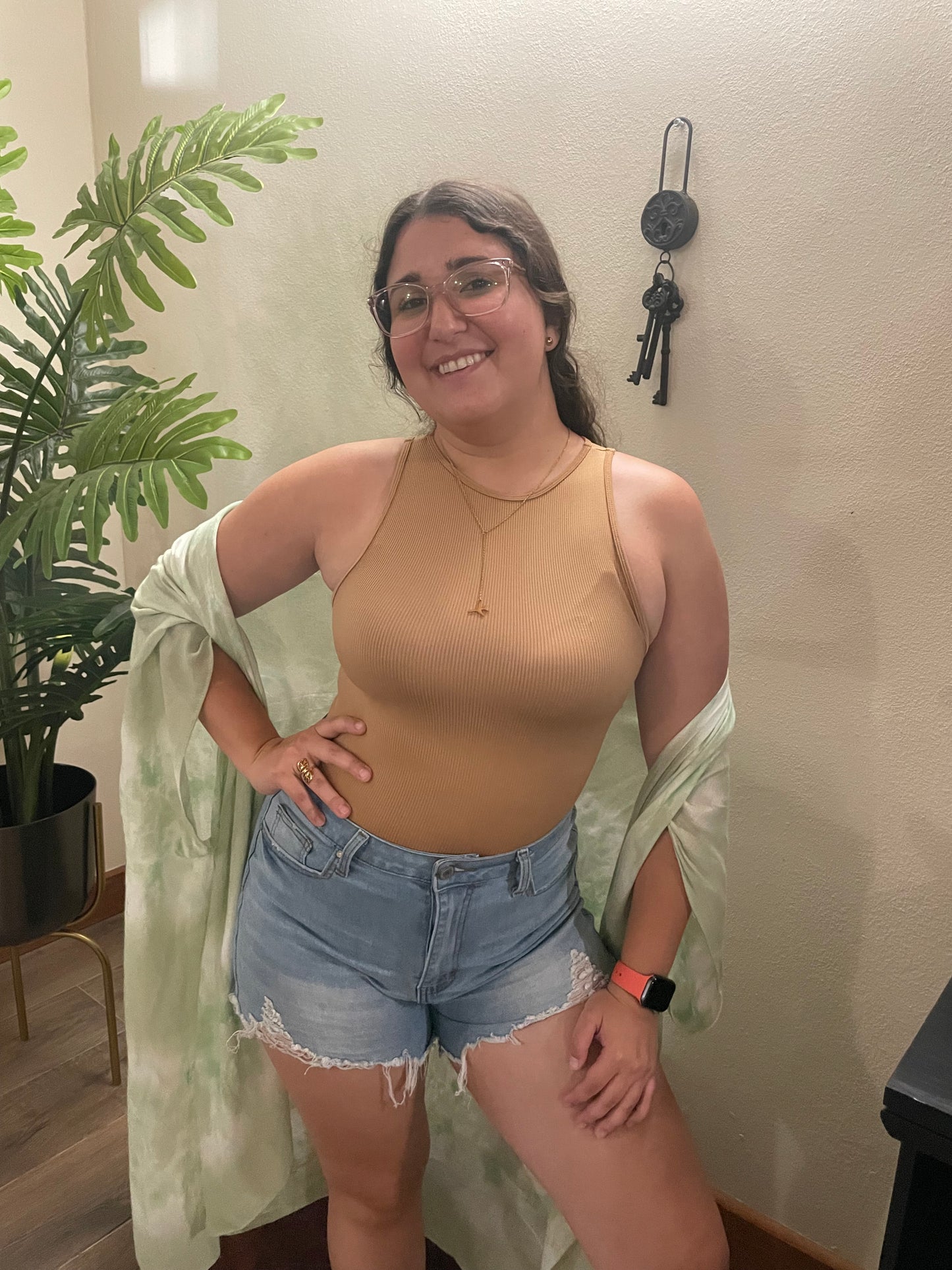 Ribbed Tank Bodysuit