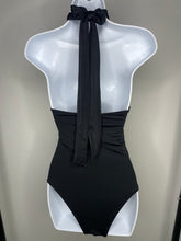 Load image into Gallery viewer, Black Sand 1-piece Swimsuit
