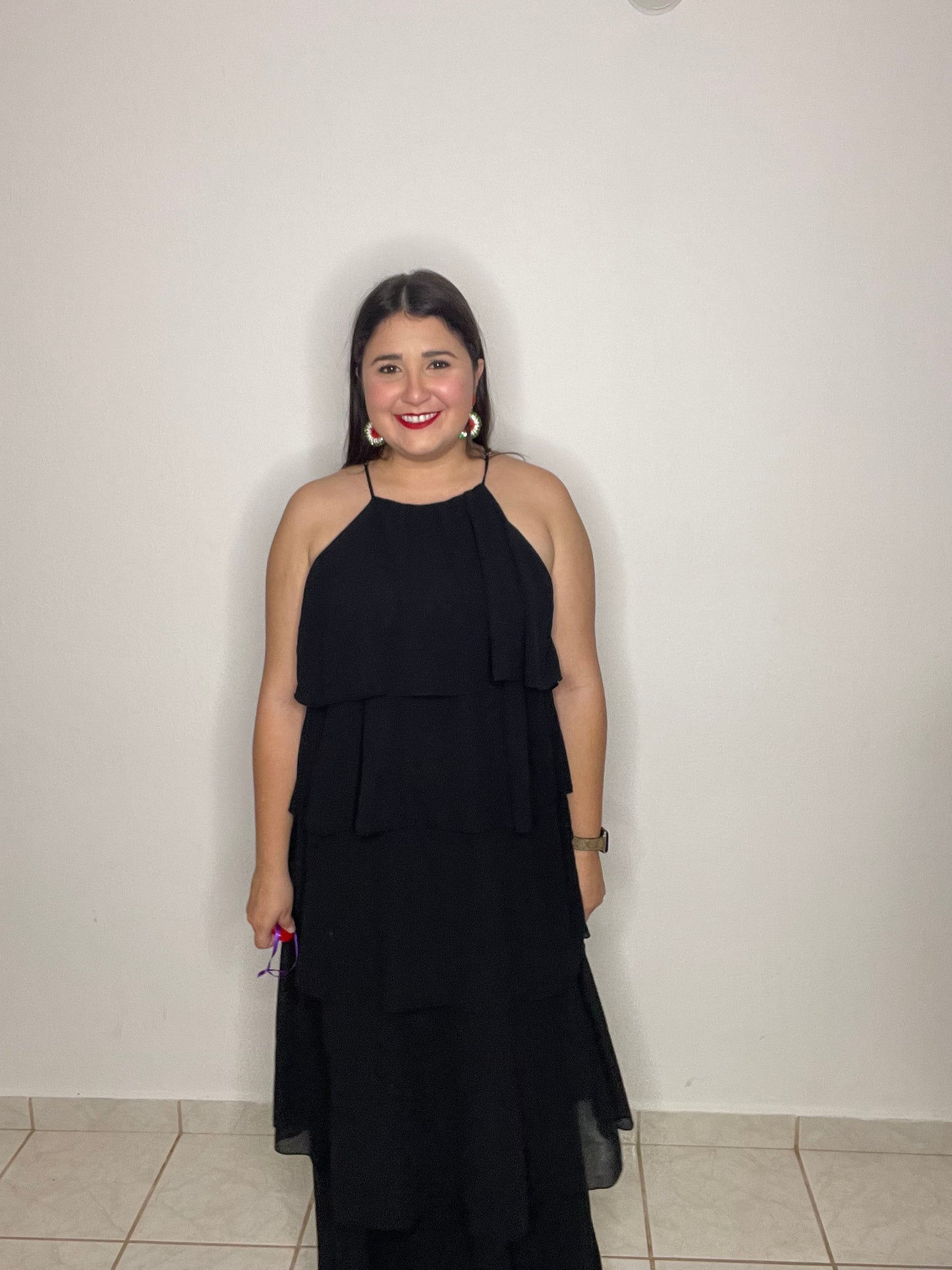 Ruffled Tiered Maxi Dress