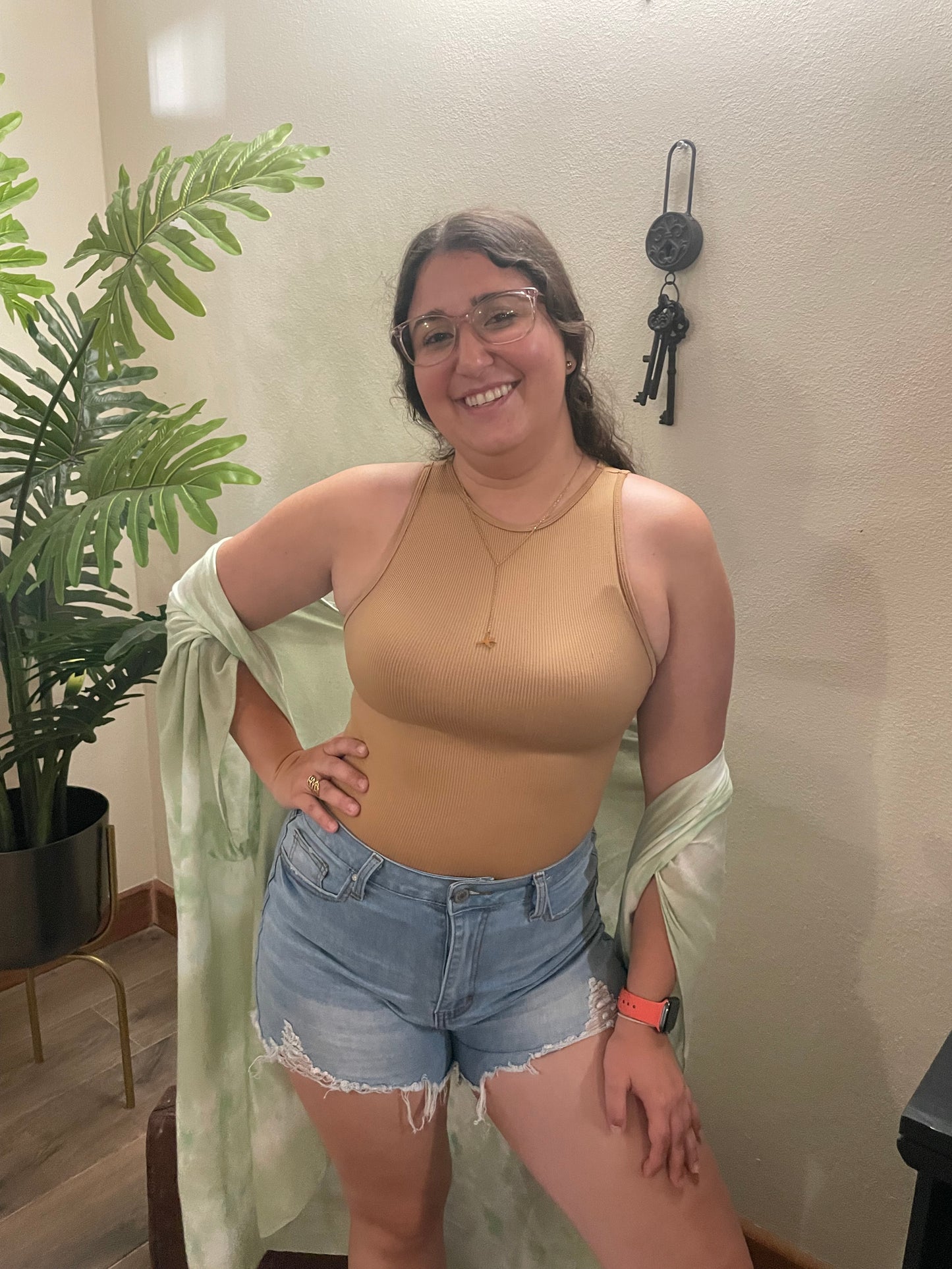 Ribbed Tank Bodysuit