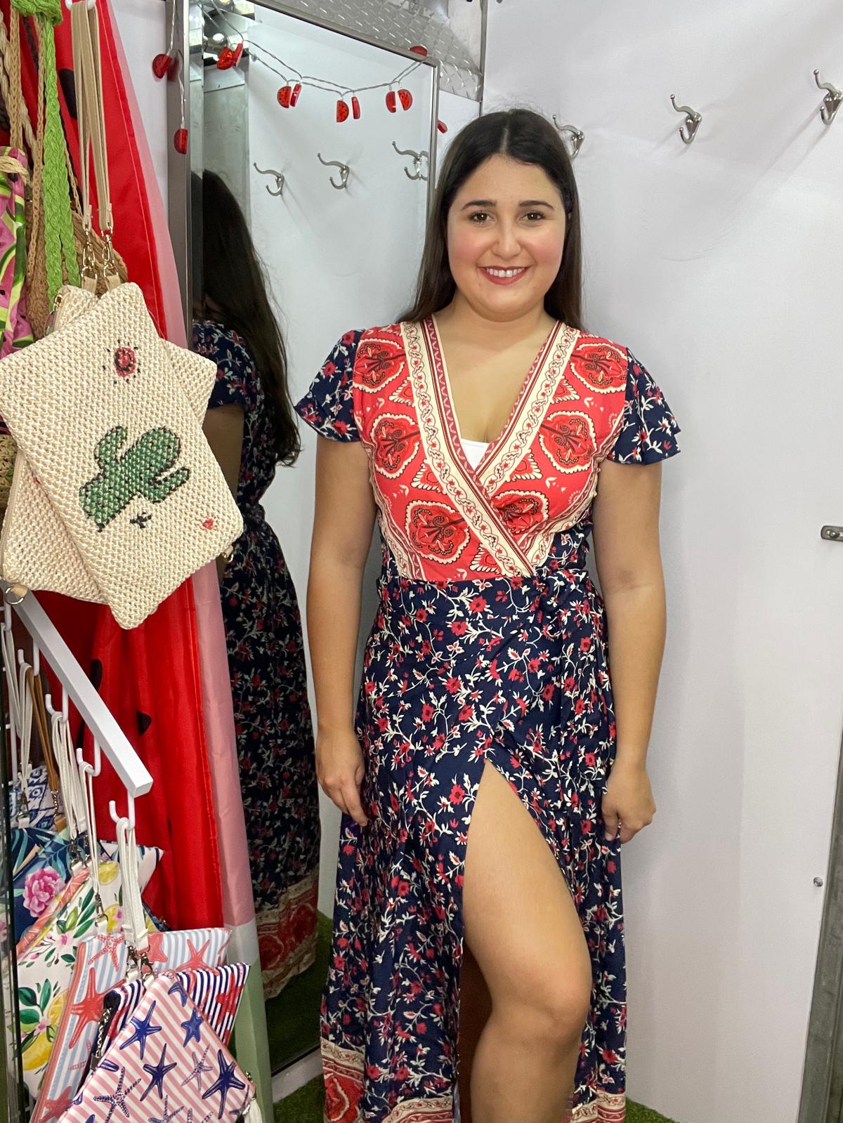 Bohemian Wrap Maxi Dresses