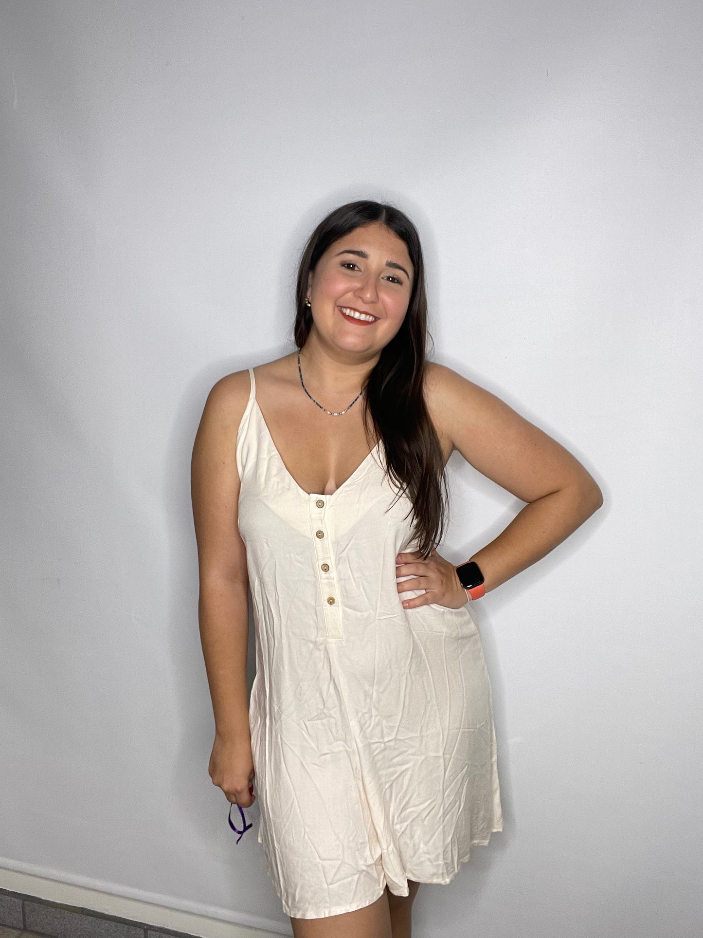 Ivory Oversized Romper