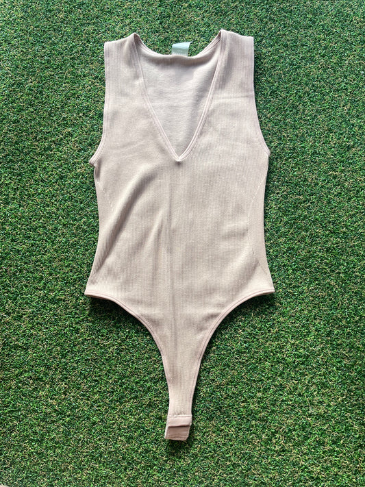 V Neck Bodysuit