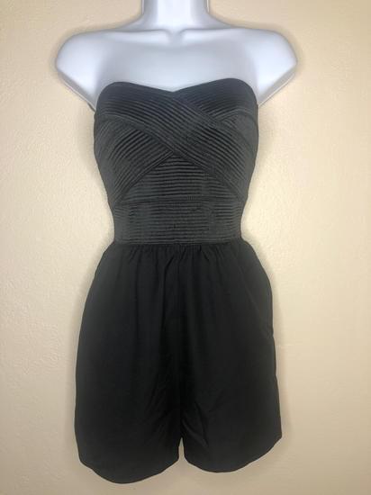 Elastic Off Shoulder Romper
