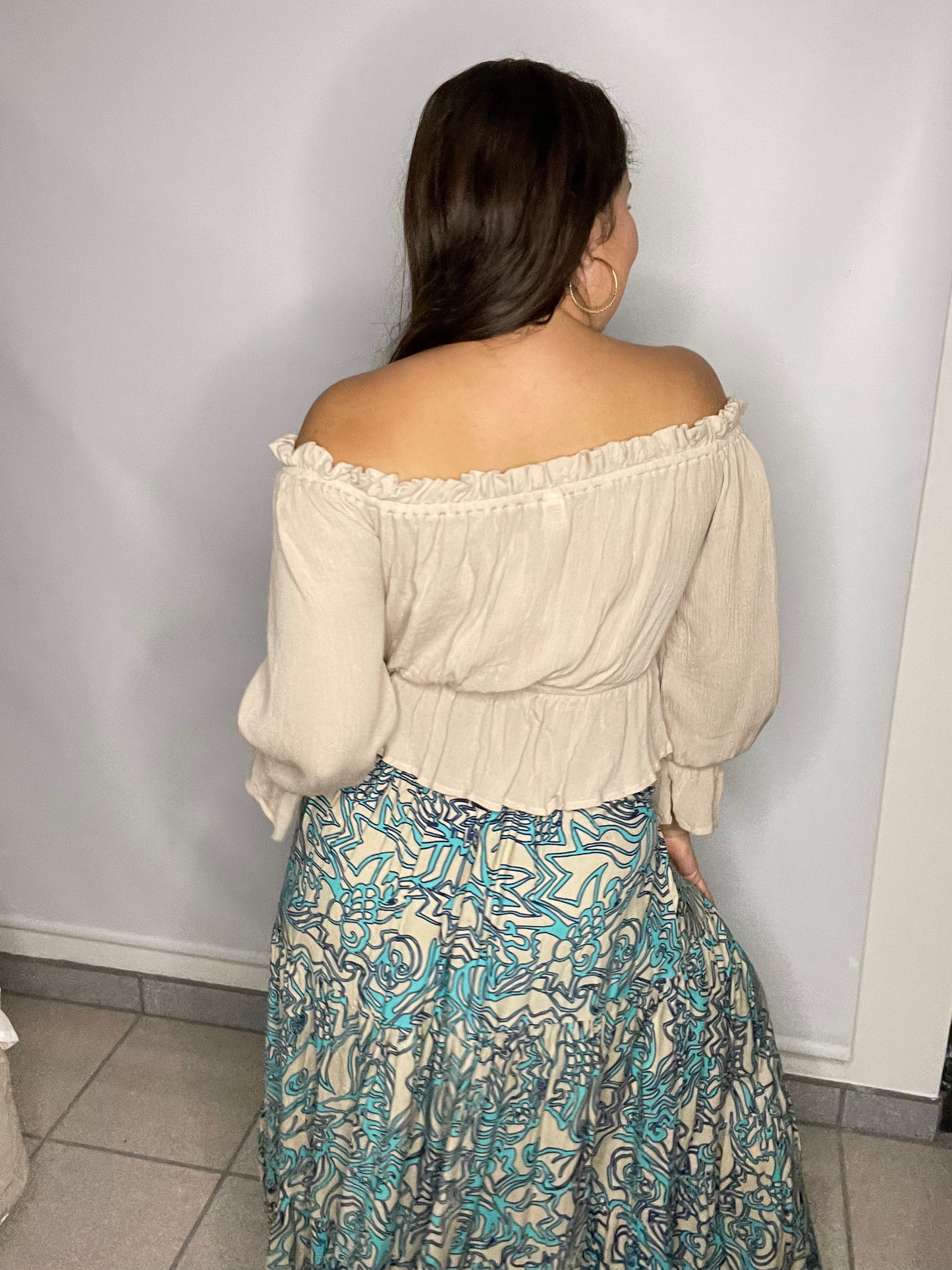 Off shoulder blouse