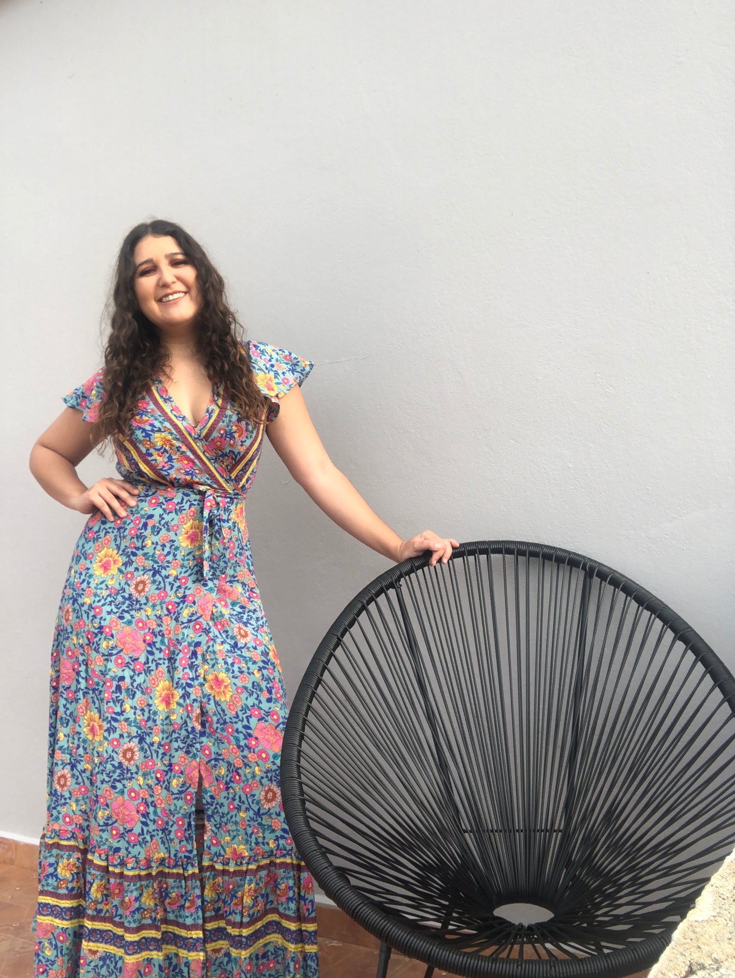 Bohemian Wrap Maxi Dresses