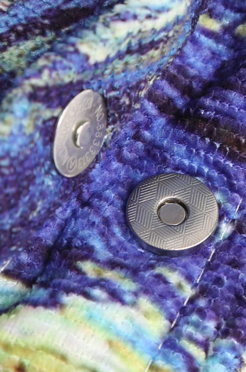 2 en 1 -Towel & Beach Bag with magnetic snap