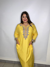 Load image into Gallery viewer, Yellow Kaftan
