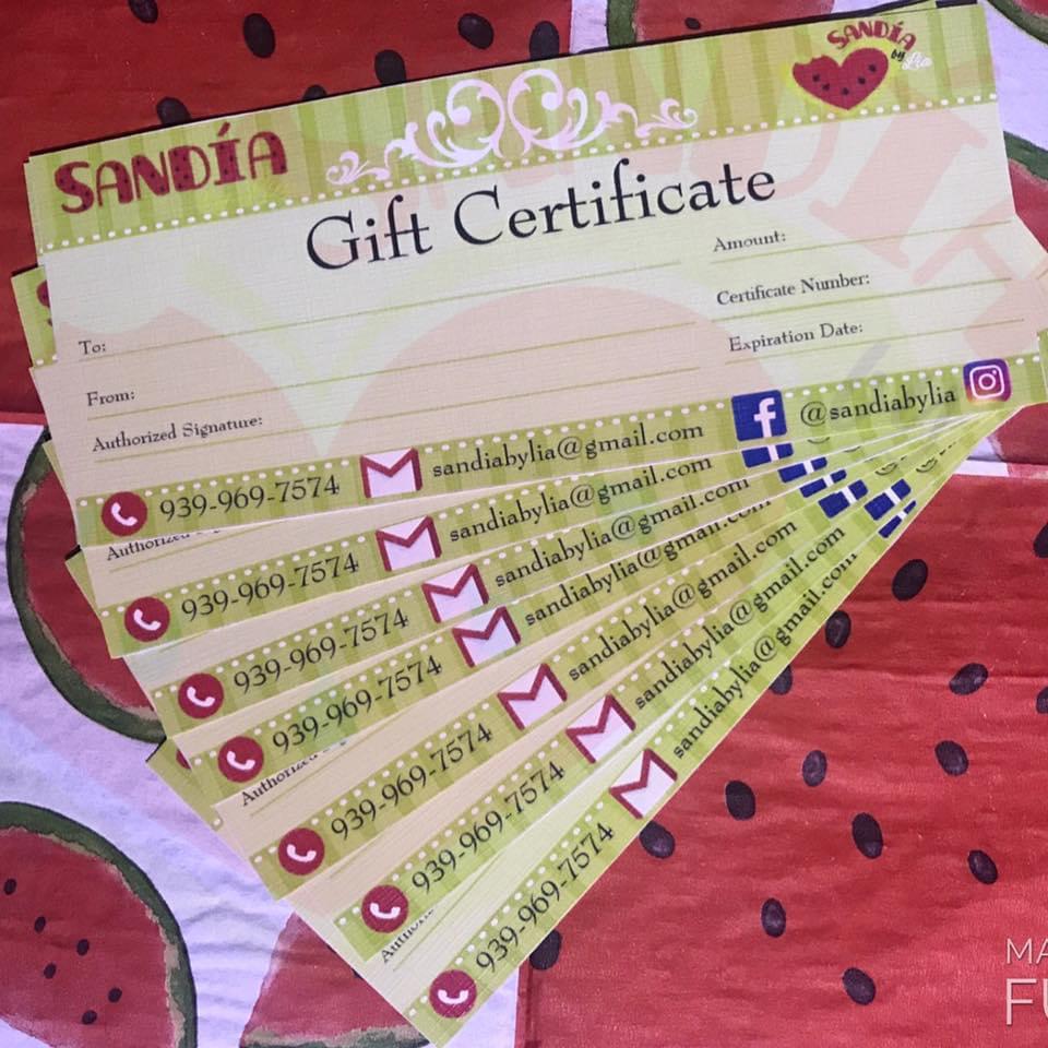 Gift Certificate