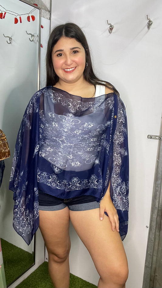 Poncho Doble Estilo